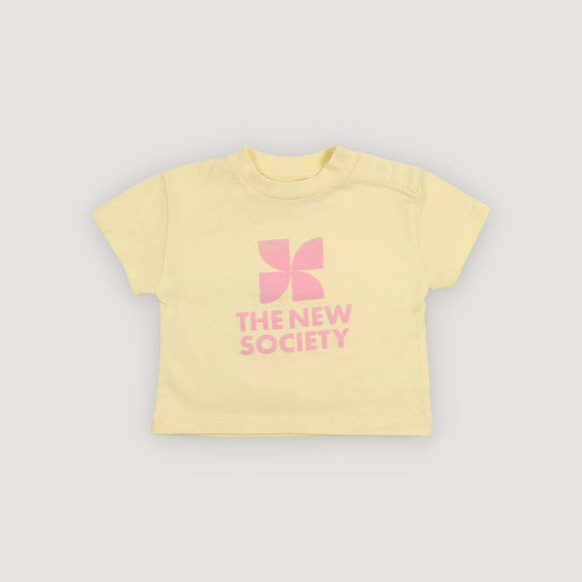 TNS Logo T-Shirt Soft Lemon