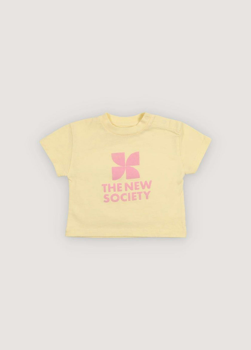 TNS Logo T-Shirt Soft Lemon