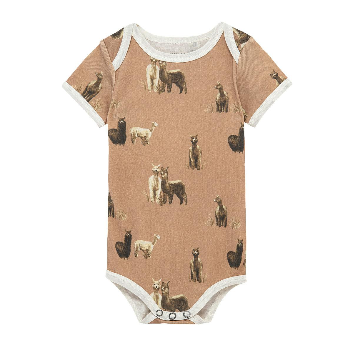 Organic Cotton Short Sleeve One Piece
