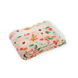 Cotton Muslin Baby Quilt - Vintage Floral