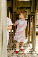 Lily Dress - Horizon Stripe