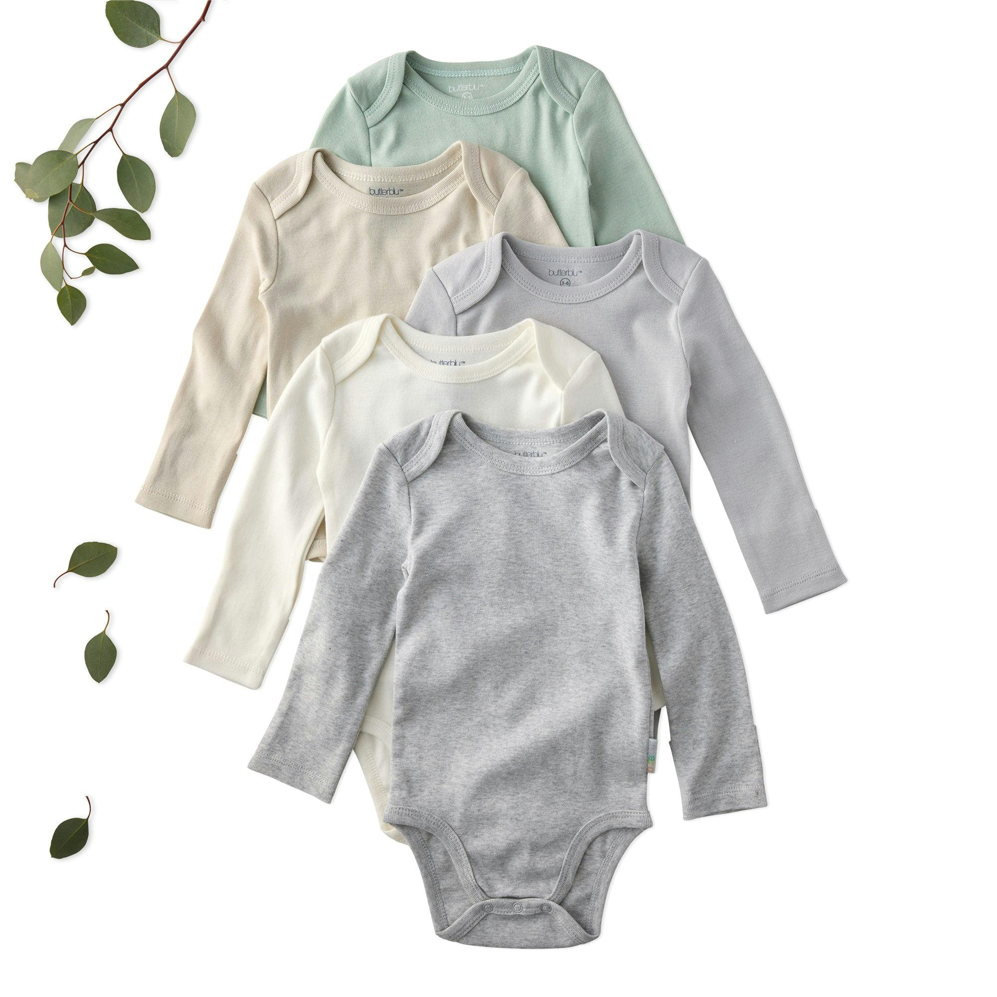 BLAKE 5-Pack Long Sleeve Bodysuit