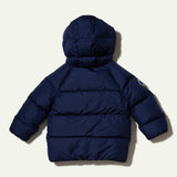 Babys MC Contrast Zipper Puffer Hooded Jacket