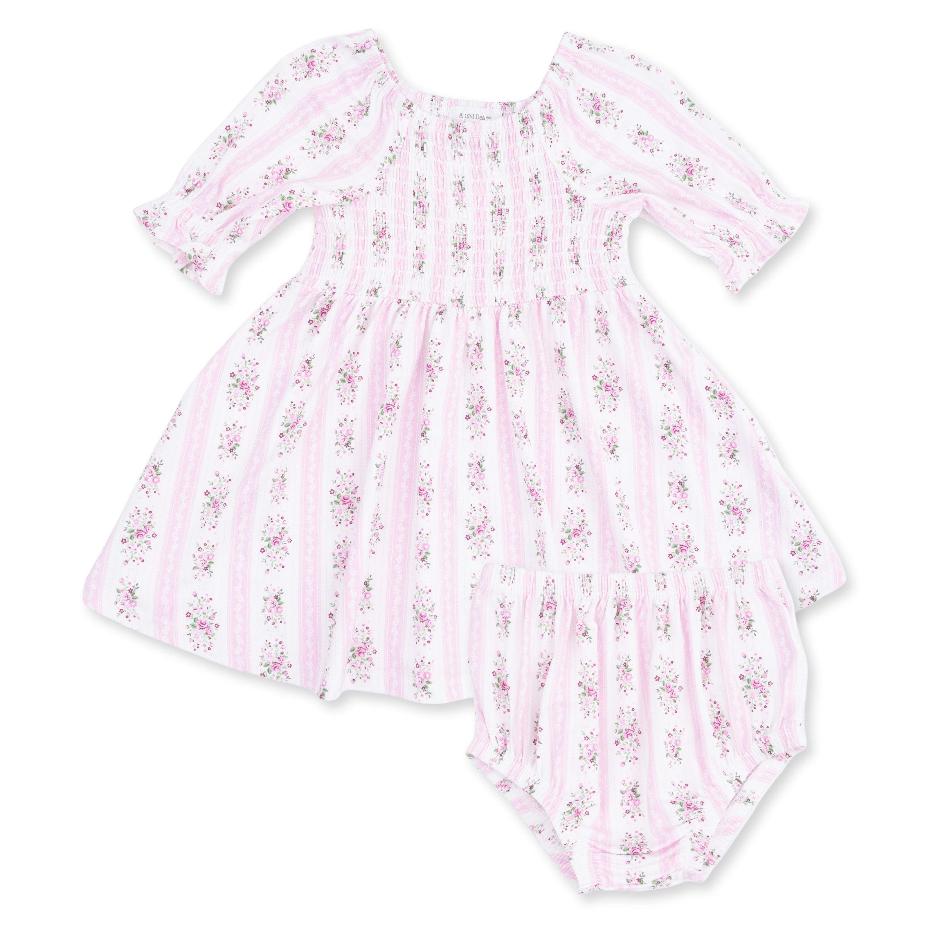 Bella Rose Stripe - Jennifer Dress and Bloomer