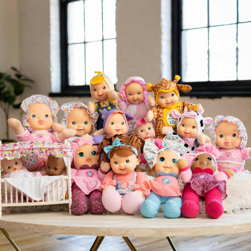 Baby's First Bathtime with Softina White Toy Doll