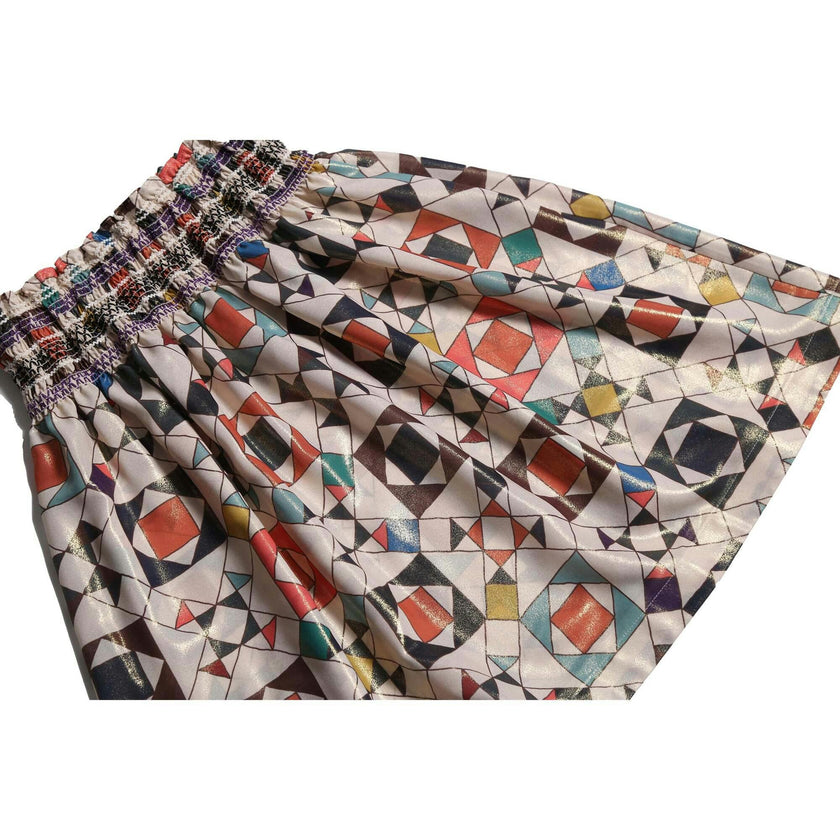 LUNA SMOCKED SKIRT