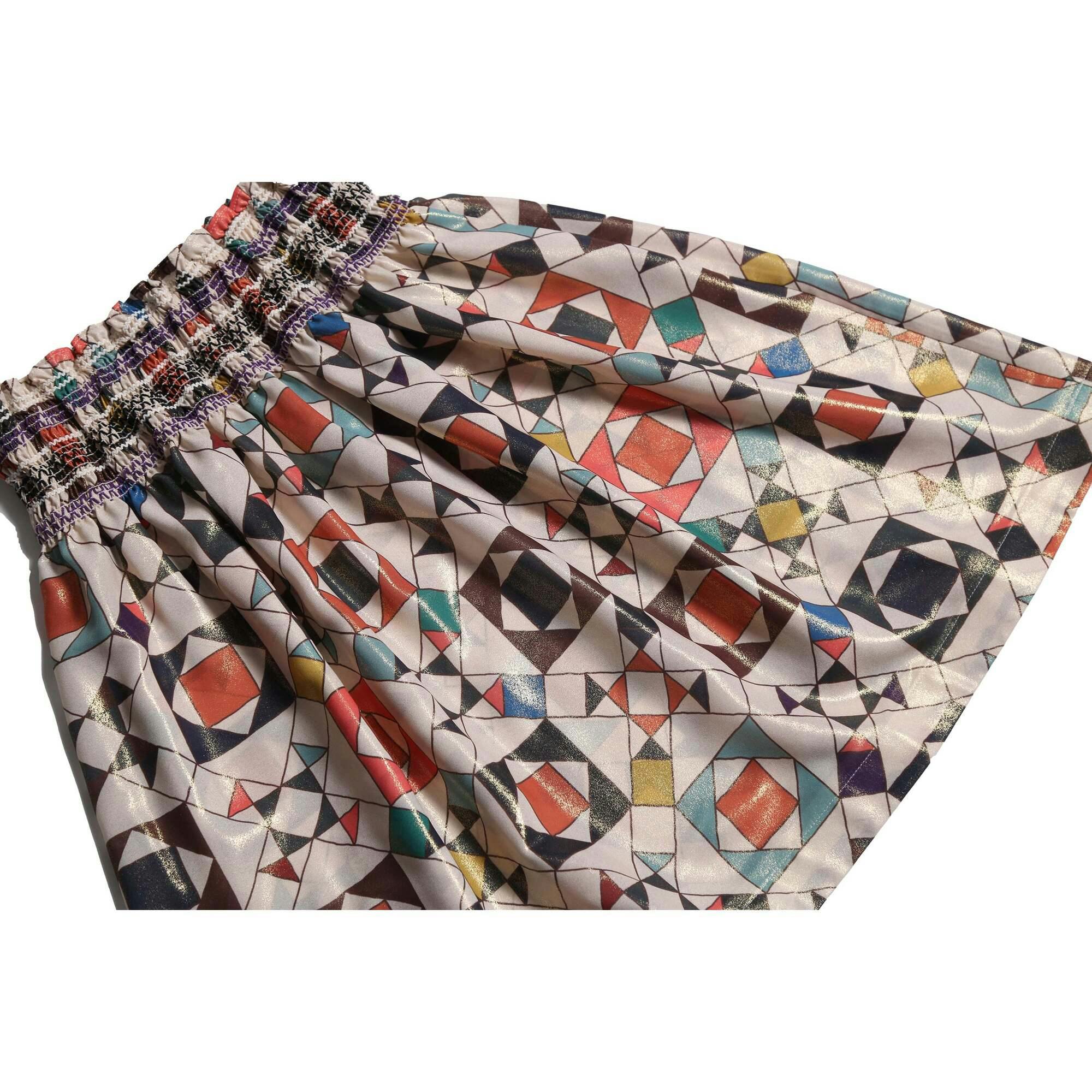 LUNA SMOCKED SKIRT