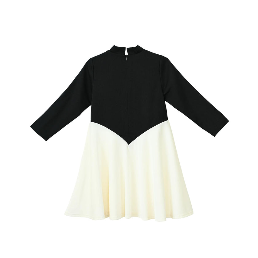 Kai dress (black/ivory)