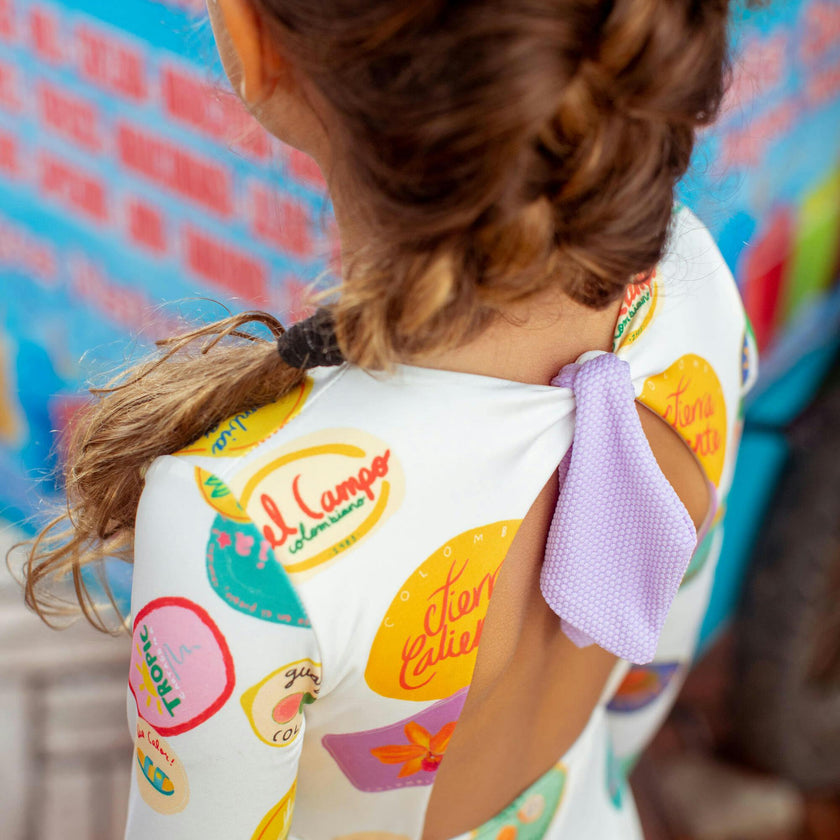 Long Sleeve Swimwear - PLAZA DE MERCADO CRUDO
