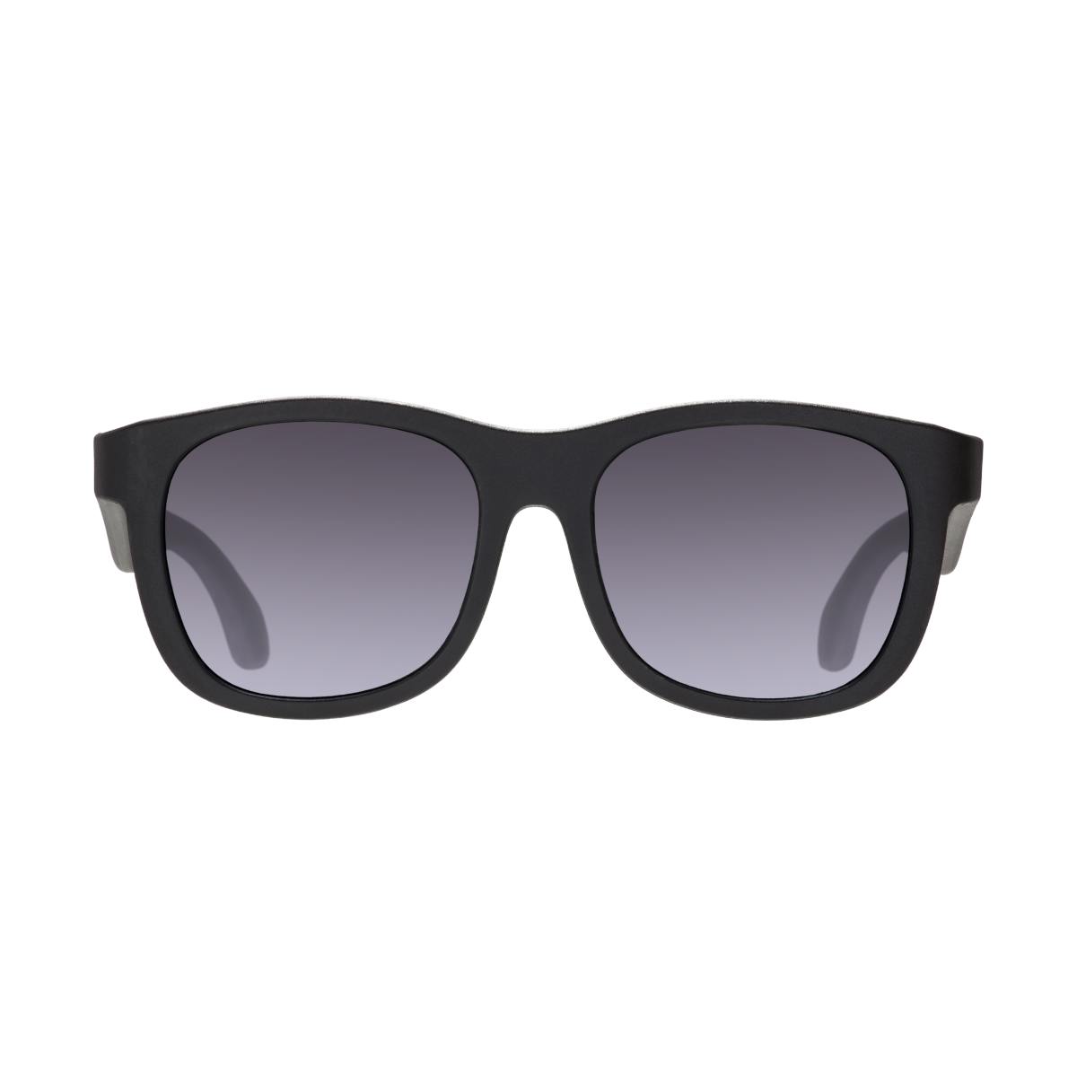 Polarized Navigator Sunglasses: Jet Black