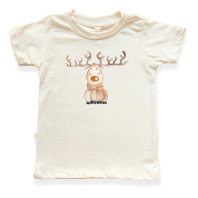 Reindeer Organic Kids T-Shirt
