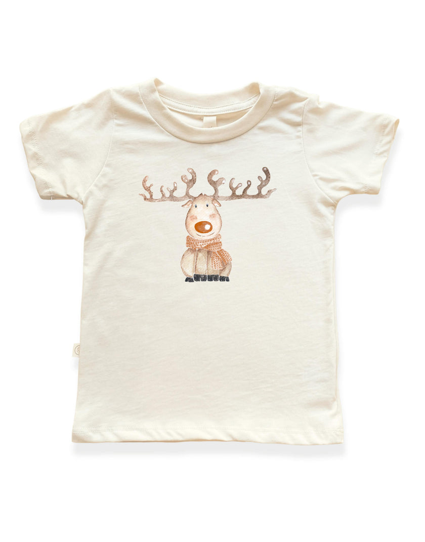 Reindeer Organic Kids T-Shirt