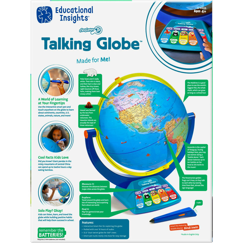 Geosafari® Jr. Talking Globe™