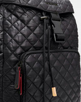 Black Metro Diaper Backpack