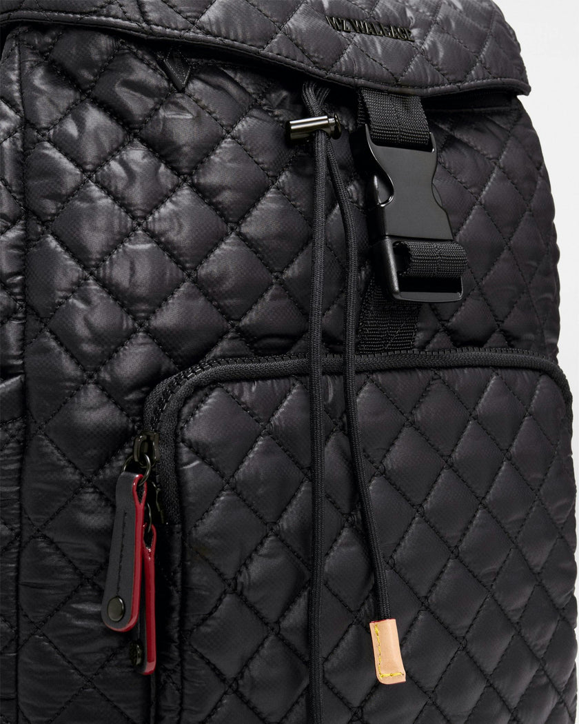 Black Metro Diaper Backpack