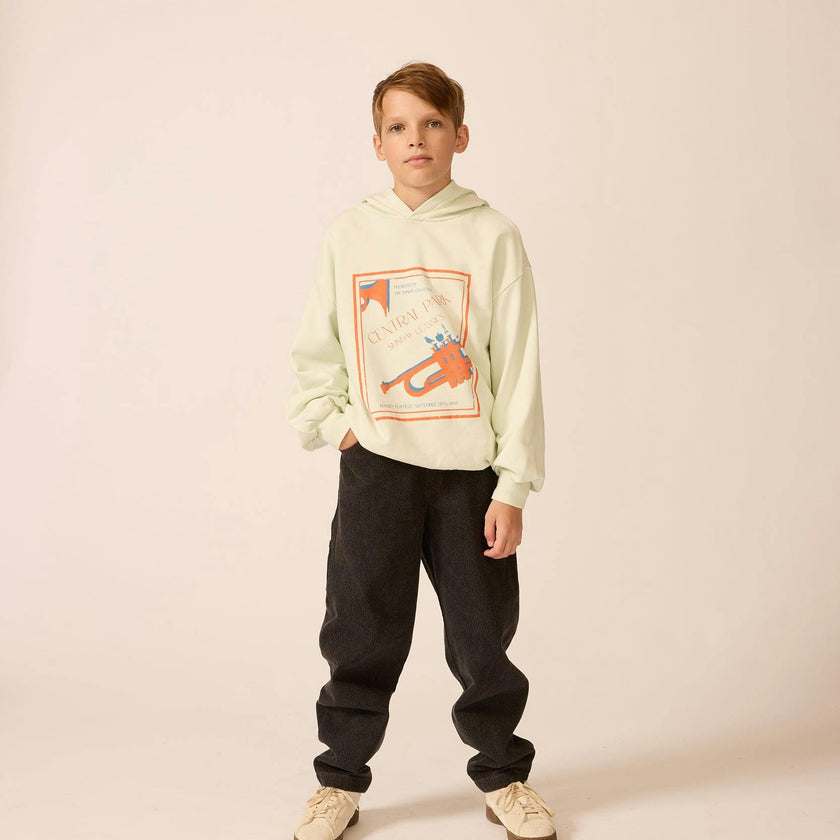Organic Weekend Hoodie in Blue Haze