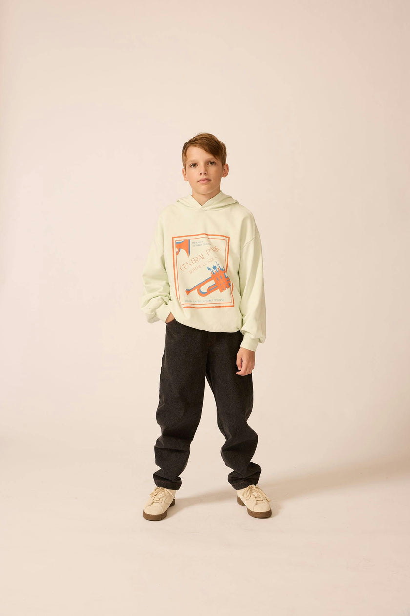Organic Weekend Hoodie in Blue Haze