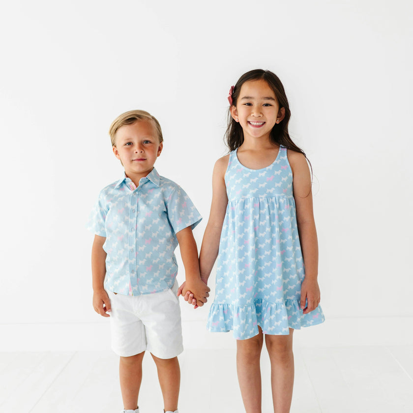 Puppies Shirt in Short Sleeves