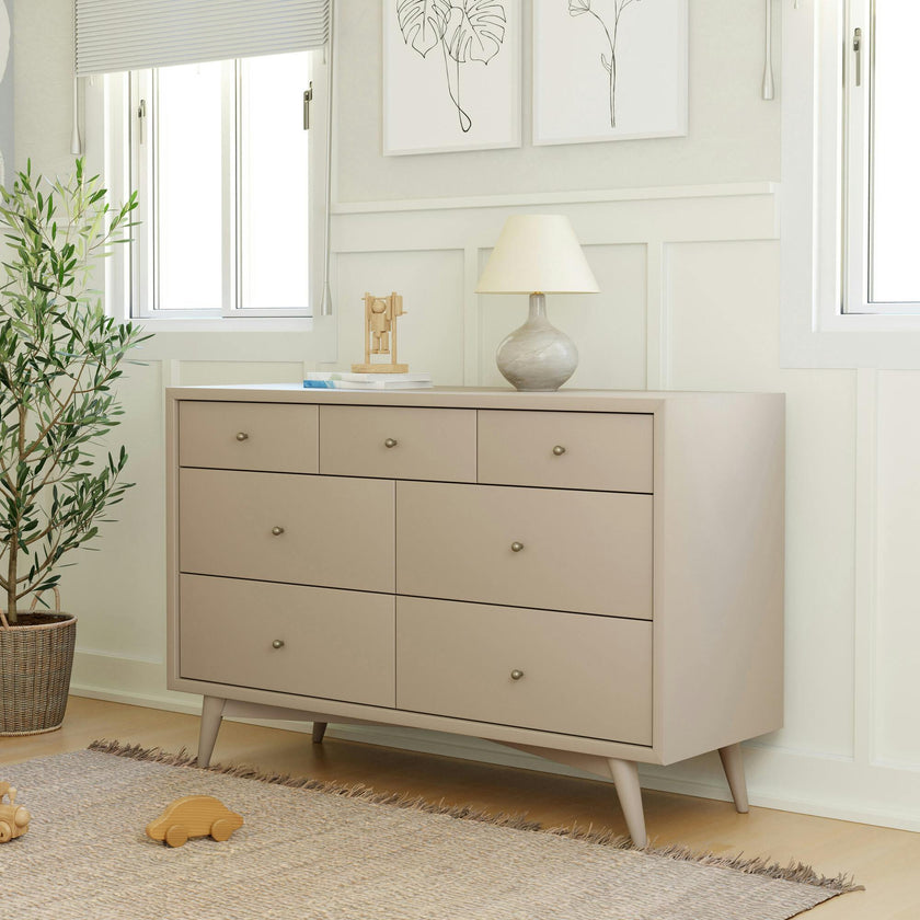Palma 7-Drawer Wide Assembled Dresser (53")