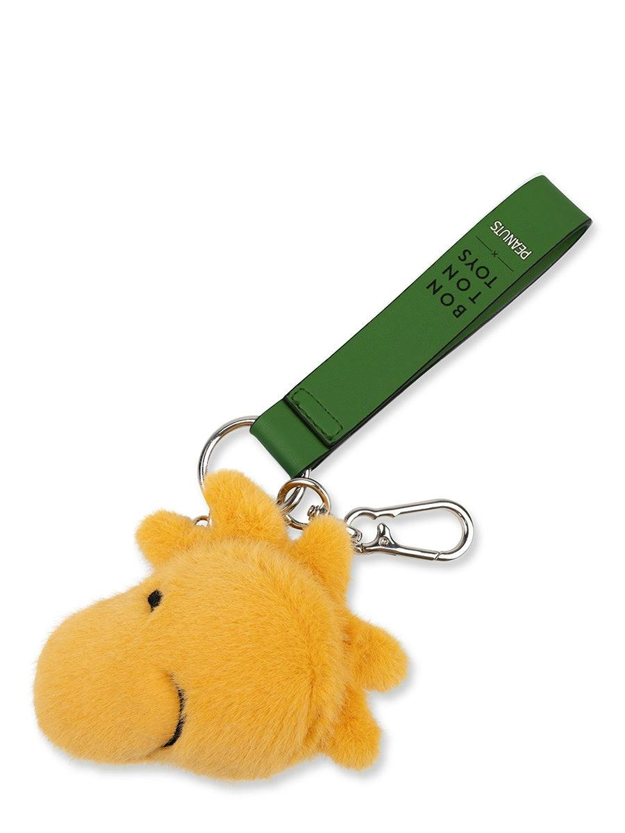 Woodstock ECO Fuzzy Yellow Bag charm - 3.5