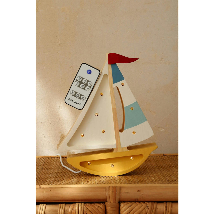 Little Lights Mini Sailboat Lamp