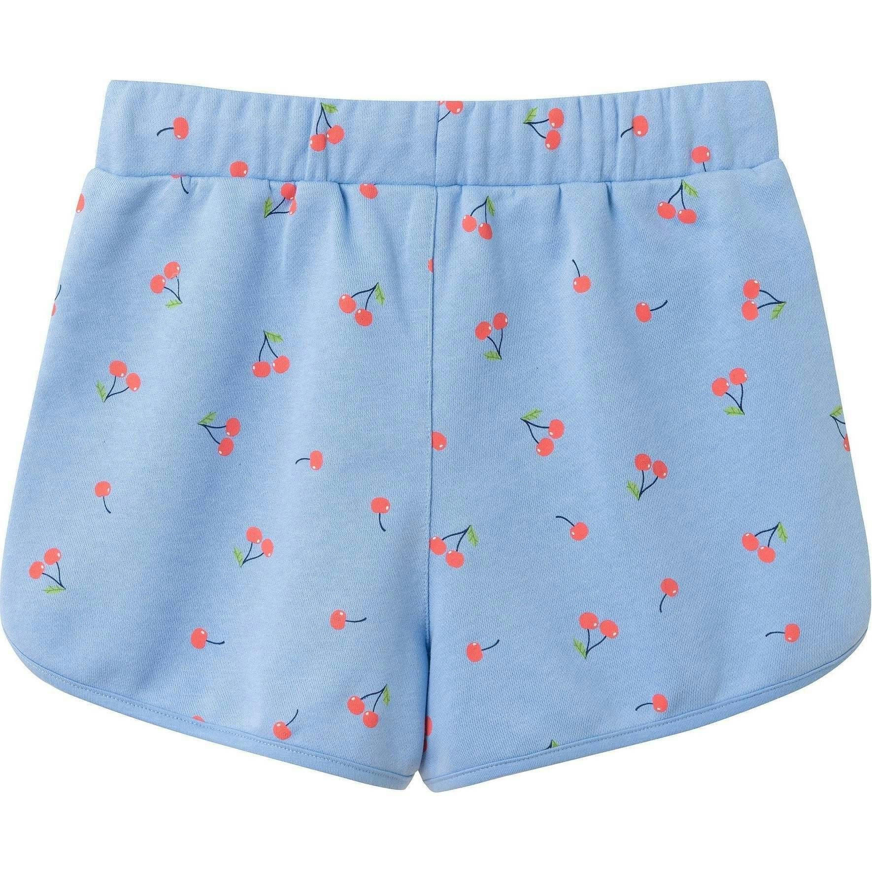 Tween Girls Crewneck Sweatshirt & Short Set | Cherry Print