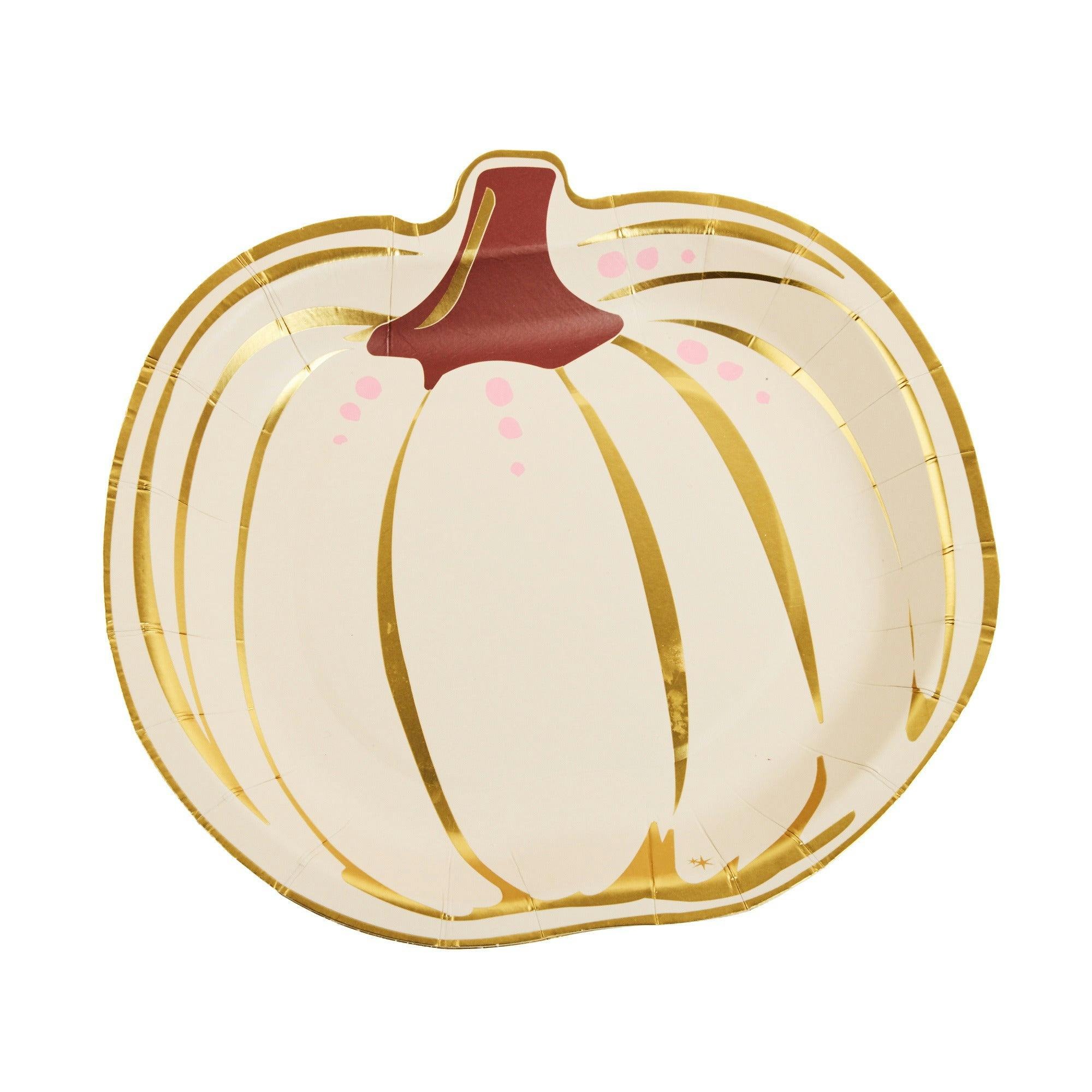 Harvest 8-Inch Paper Plates (set of 8)