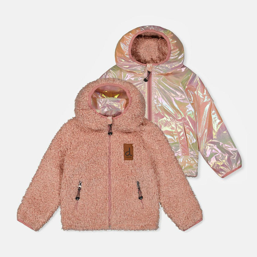 Reversible Mid-Season Jacket Pink
