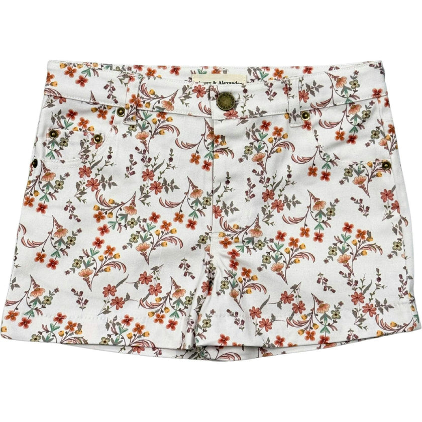 Girl's Printed Twill Shorts