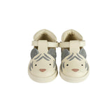 Zazo Special Shoes | White Tiger | Cream Leather