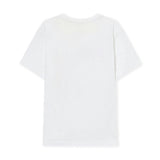 White Big Bookish Splat Ink T-shirt