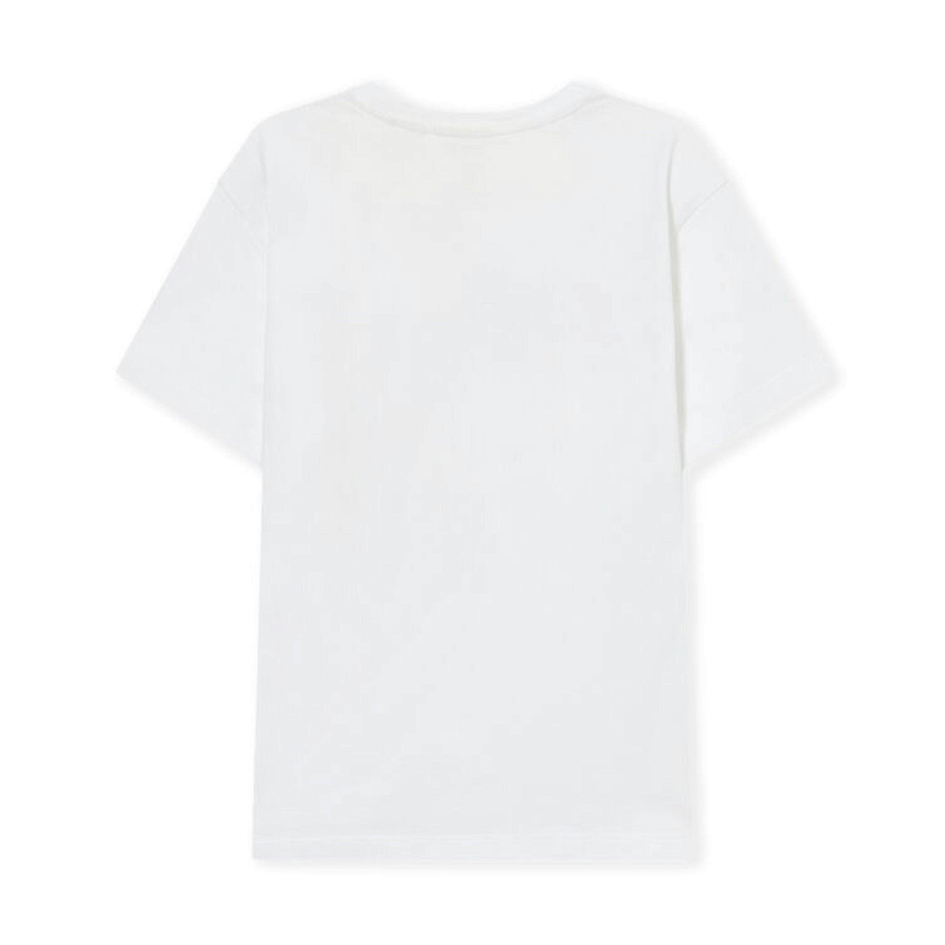 White Big Bookish Splat Ink T-shirt