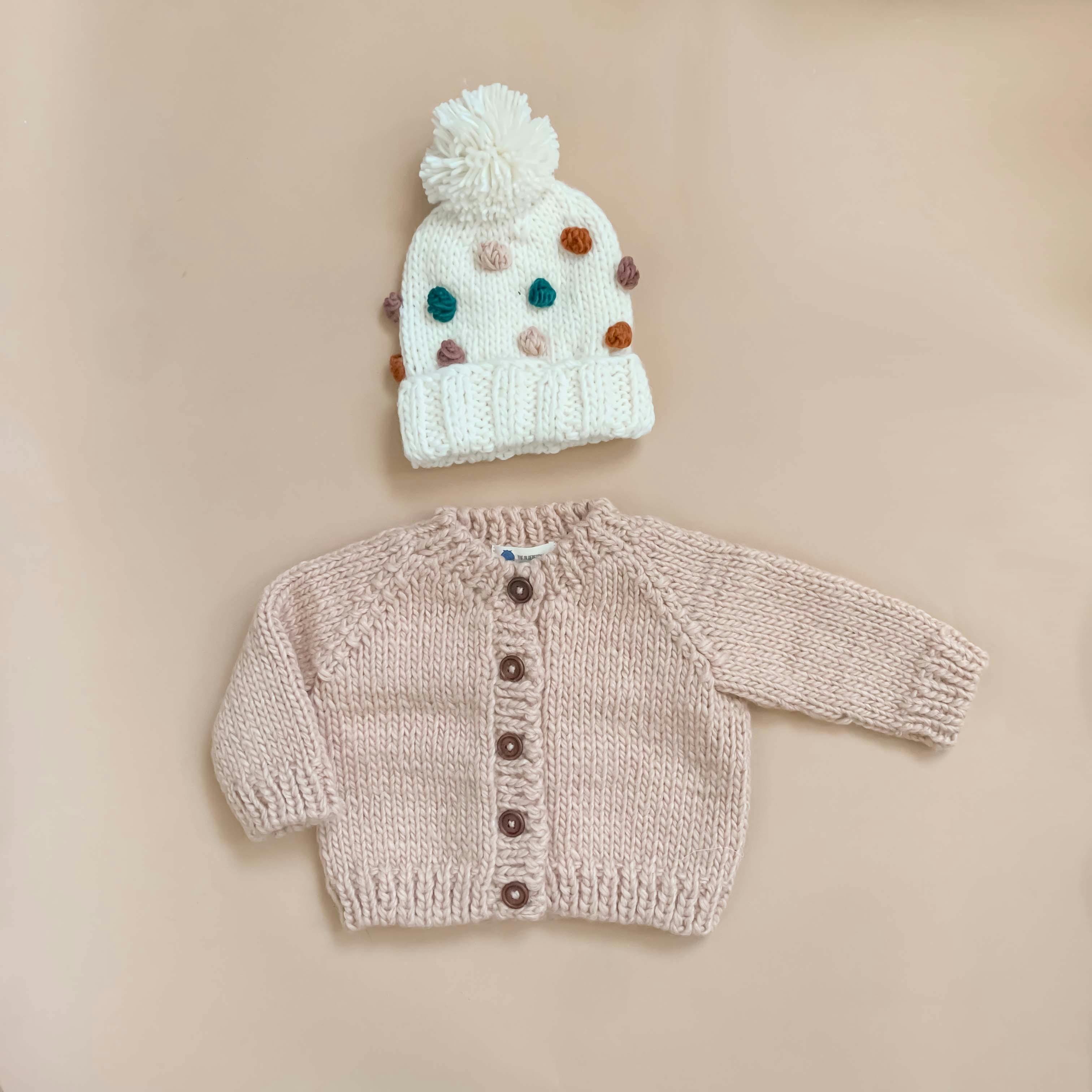 Classic Cardigan - Blush