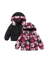 Charlie Heavy Weight Down Puffer Coat, Garden Floral