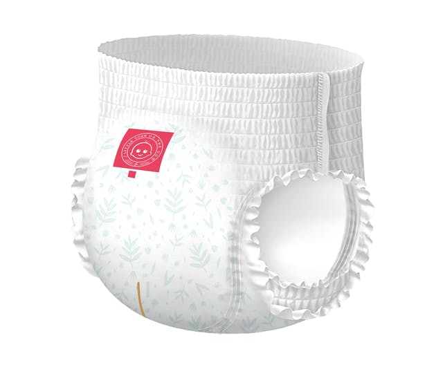 Bamboo Diapers (36 Count), Color-Clear