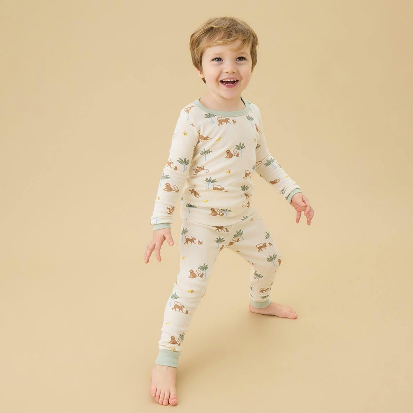 Monkeys Pajama Set