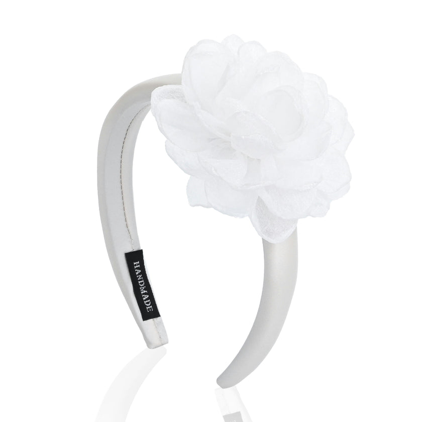 Handmade Flower Accent Headband