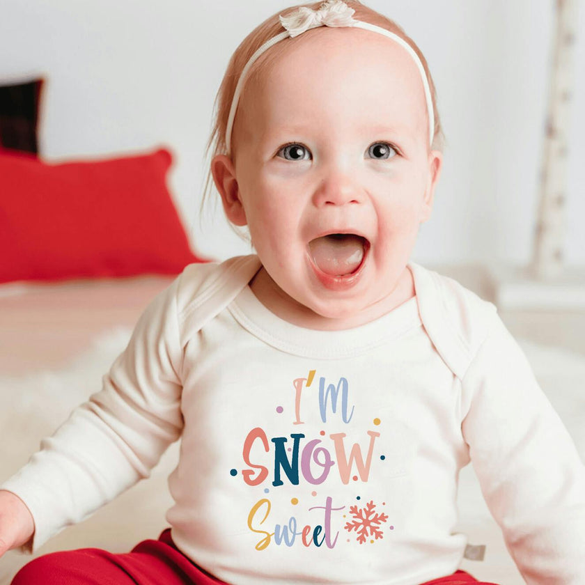 graphic bodysuit | snow sweet (long sleeve)