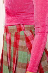 Marren Skirt in Rosewood Tartan
