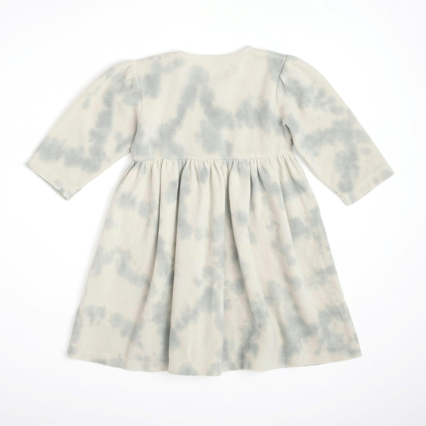Tie-dye Dress in Baby Blue