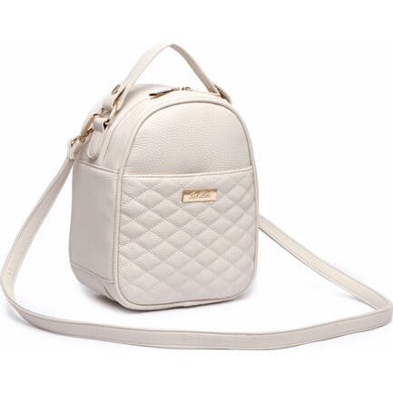 Monaco Snack Bag | Pearl White