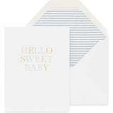Hello Sweet Baby Card