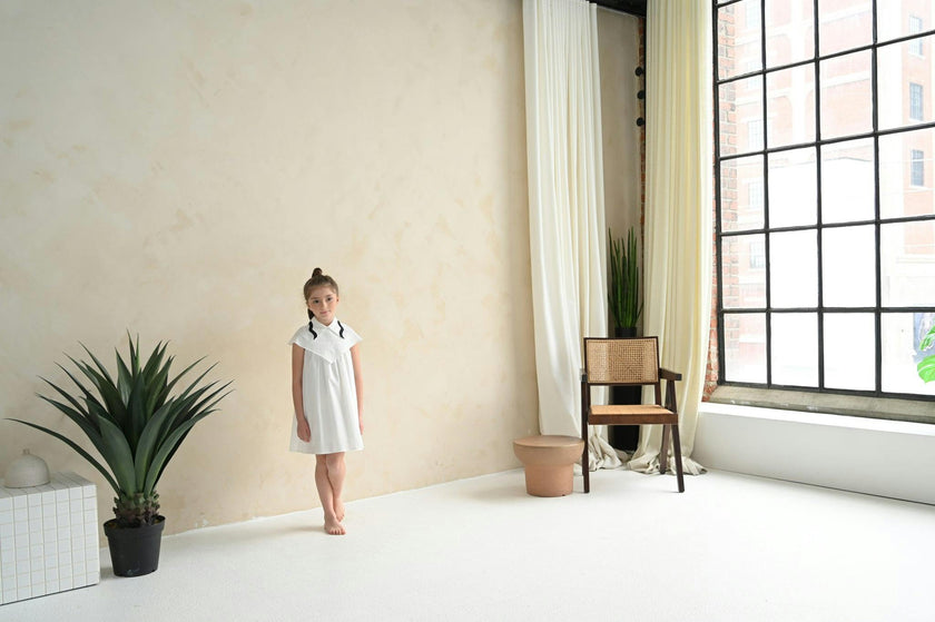 Lara dress (off-white)
