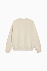 TNS Logo Woman Sweatshirt Whisper White Melange