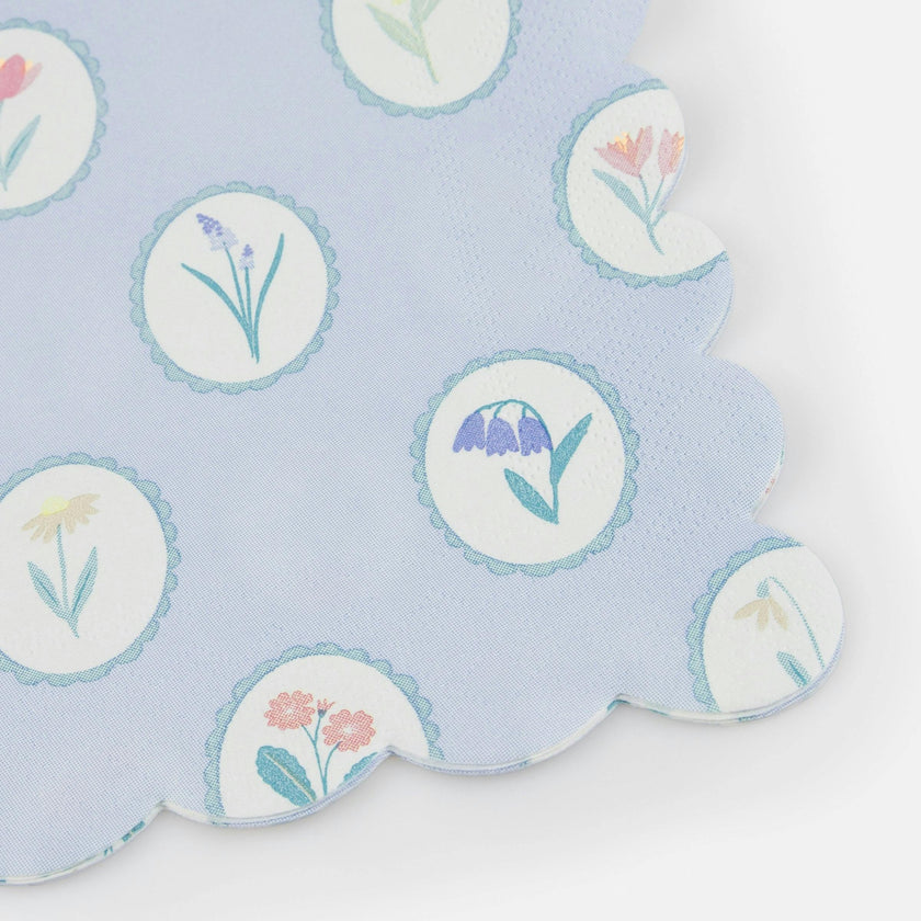 Bloomsbury Floral Pattern Large Napkins