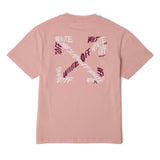 Blush Pink Arrow Writings T‑Shirt