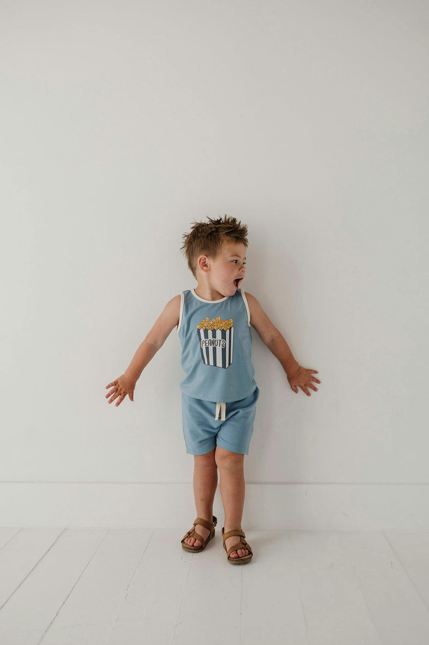 Boys Harem Shorts in Mountain Spring