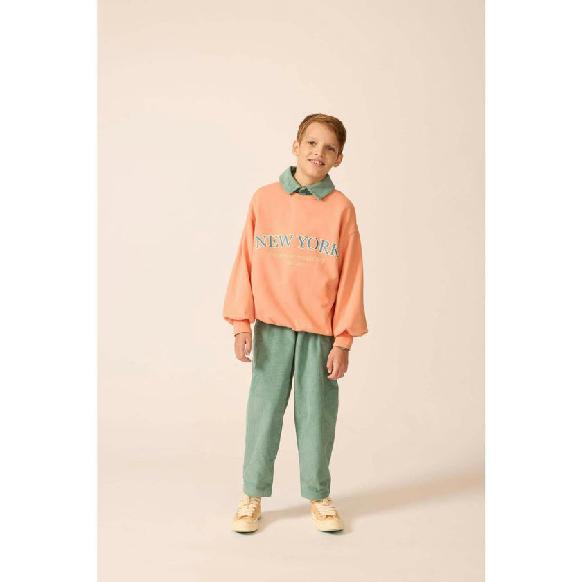 Organic Weekend Sweatshirt in Sunset Serenade