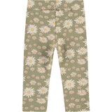 All-Over Graphic Daisy Flower Print Leggings