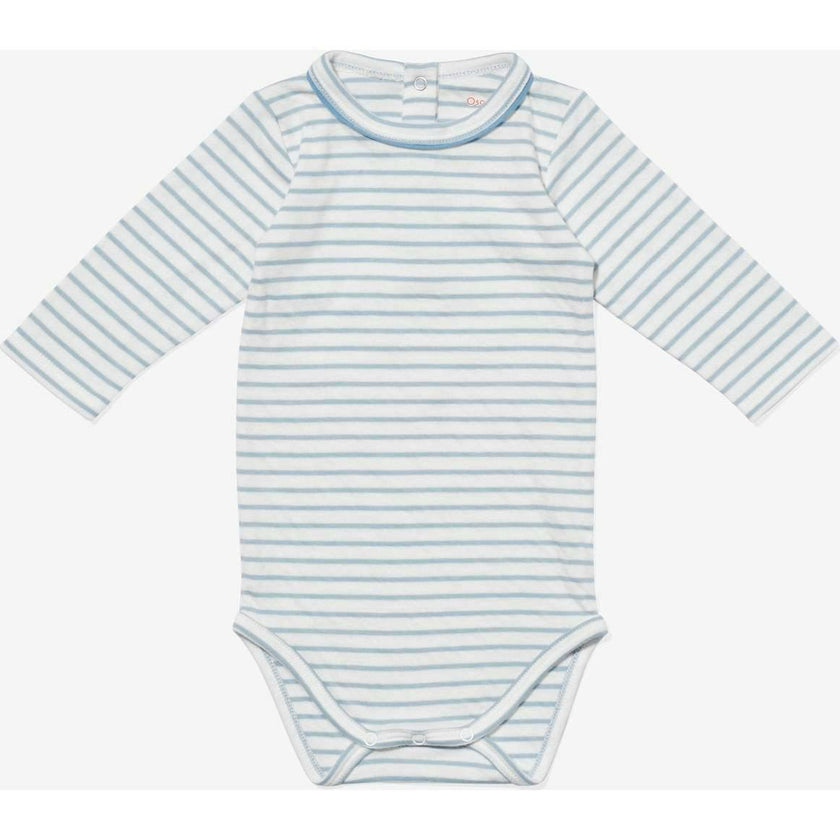 Edward One-piece, Dusty Rose Mini Stripe